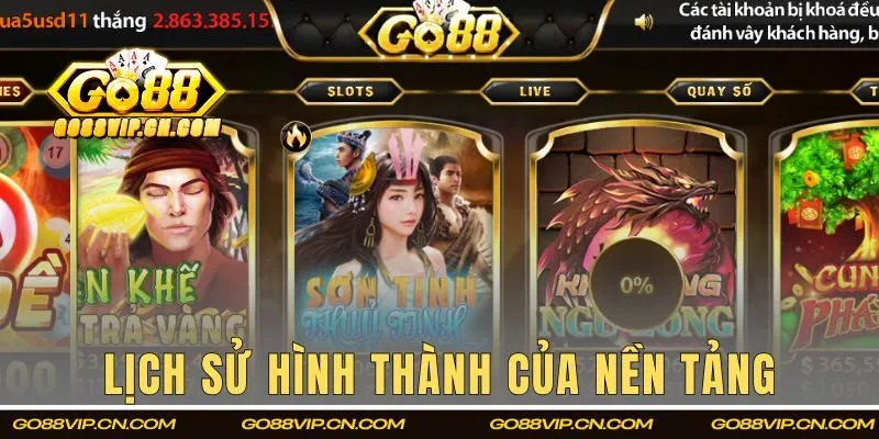 Lịch sử hình thành, phát triển của nền tảng uy tín